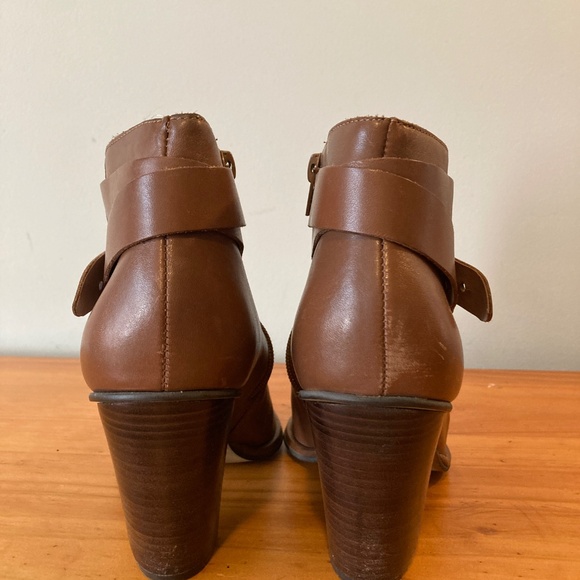 Madison Harding Ankle Boots, Light Brown, Women's Size 9 - Picture 5 of 7